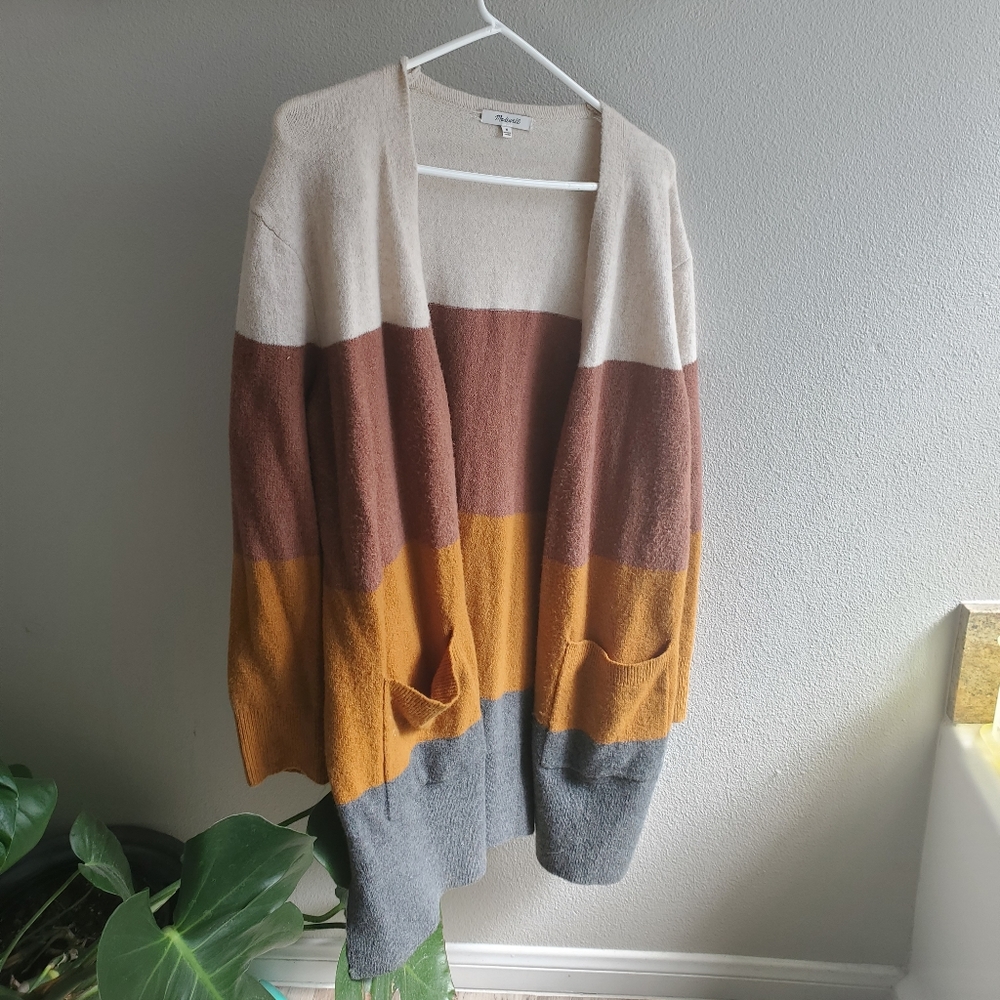 Madewell Four Toned Cardigan
